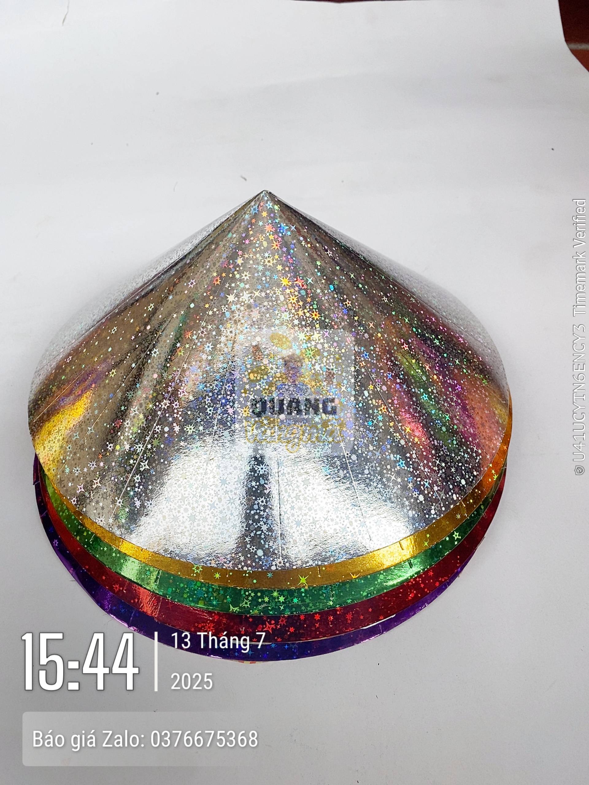 Nón quan ánh nhỏ